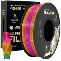 Filament pentru imprimanta 3D Smart Print Silk FG-S109-E1, PLA, Rainbow, 1.75 мм, 1кг