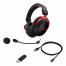 Căști fără fir HyperX Cloud II Wireless, Black/Red