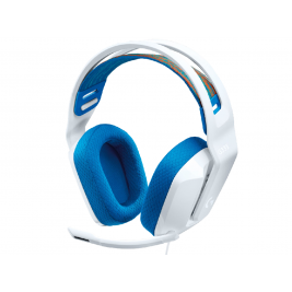 Căști Logitech Gaming Headset G335 Wired -  WHITE - EMEA de gaming cu microfon