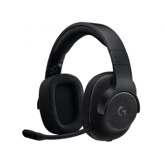Căști de gaming cu microfon Logitech Gaming Headset G433 7.1 Surround - TRIPLE BLACK - 3.5 MM - EMEA