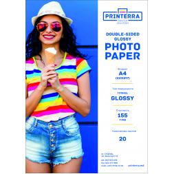 Hârtie foto A4 155gr Lucioasă Dubla Fata 20 foi