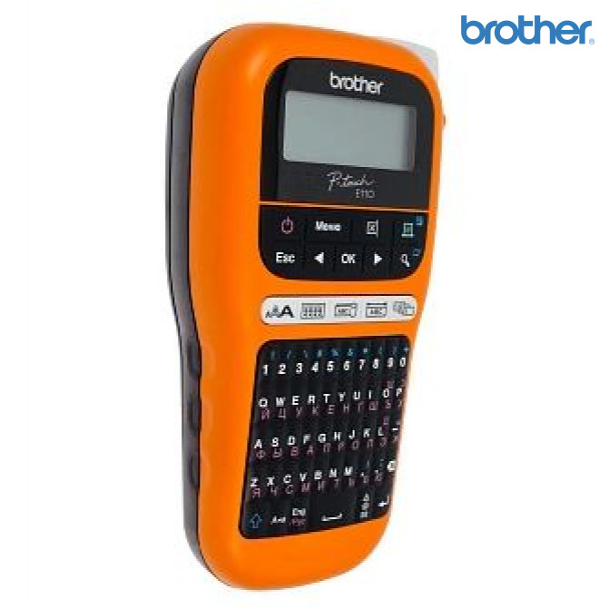 Принтер Brother PTE 110VP Label and Ribbon