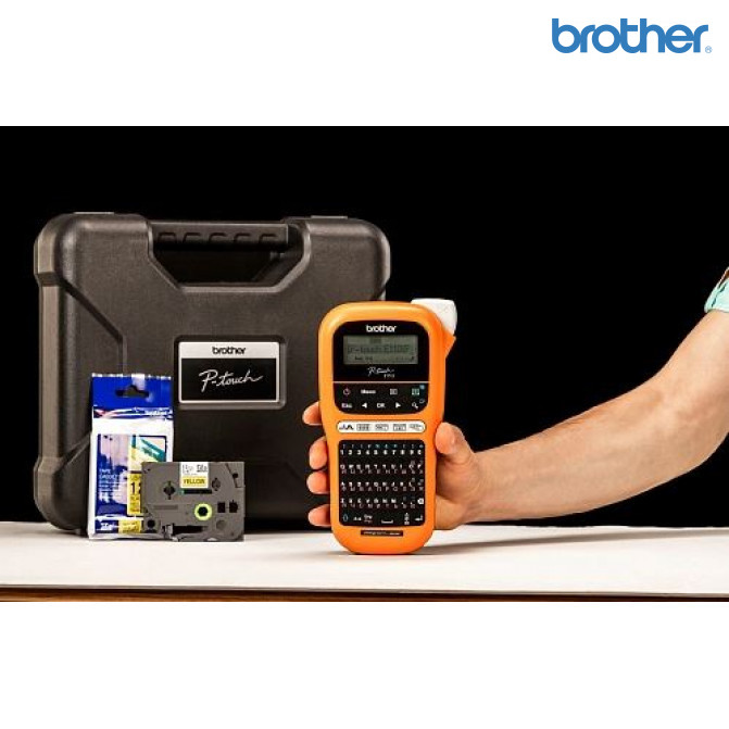Принтер Brother PTE 110VP Label and Ribbon
