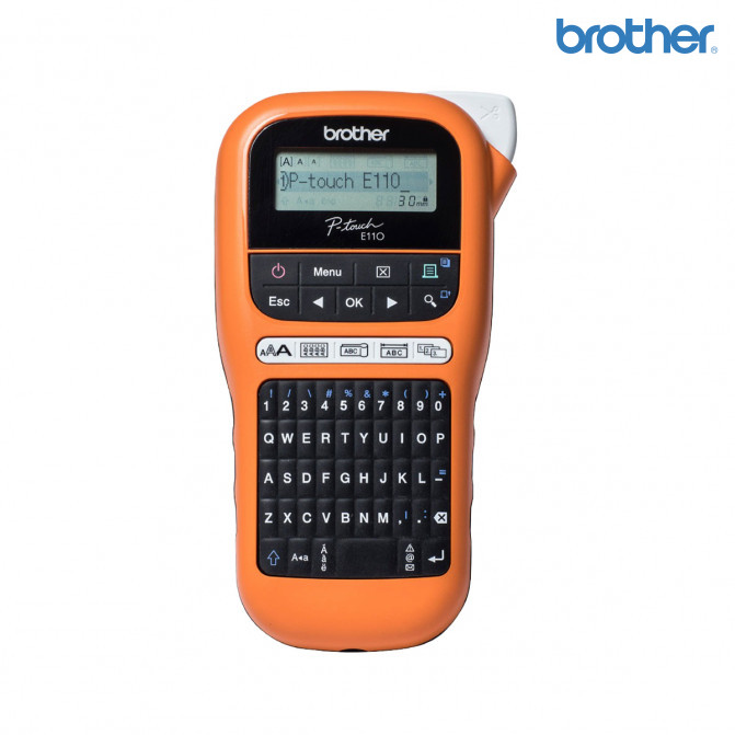 Принтер Brother PTE 110VP Label and Ribbon