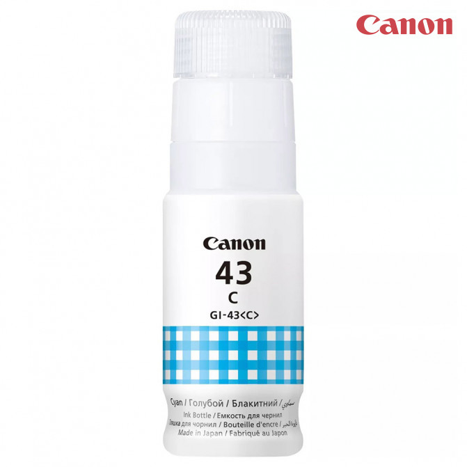 Чернила Canon Original GI-43 Cyan G540/G640 60ml 4672C001