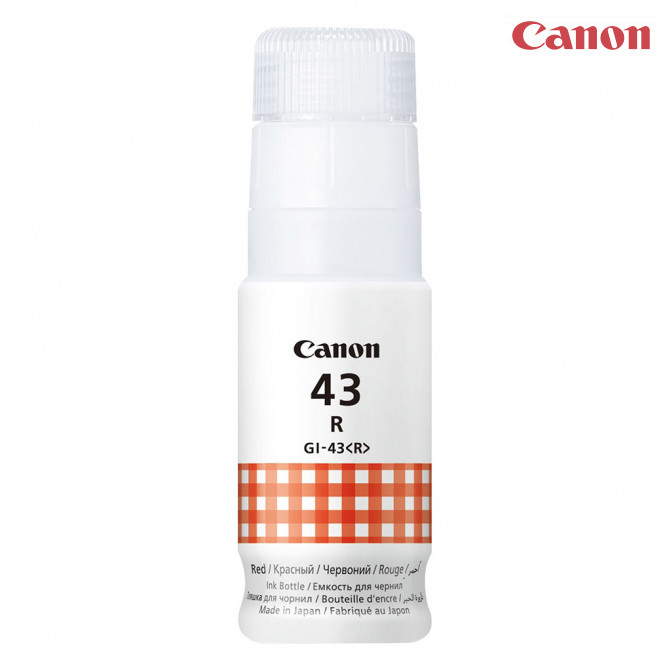 Чернила Canon Original GI-43 Red G540/G640 60ml 4716C001