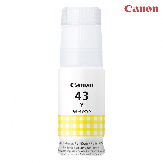 Чернила Canon Original GI-43 Yellow G540/G640 60m 4689C001