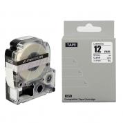 Cartuş Label Epson LK-4TWN/LC-4TWN(SR12SW) Transparent White/Clear 12mm*8m Prospect