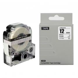 Cartuş Label Epson LK-4TWN/LC-4TWN(SR12SW) Transparent White/Clear 12mm*8m Prospect