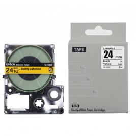 Cartuş Label Epson LK-6YBP/LC-6YBW(SC24YW) Black/Yellow 24mm*8m Prospect