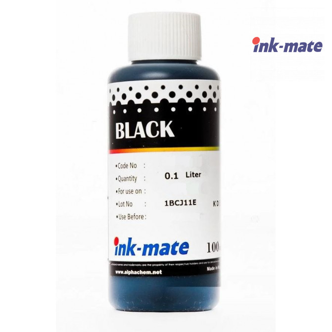 Cerneala InkMate pentru imprimante HP GT51/GT53-series 100 ml Black Pigment HIMB-985B