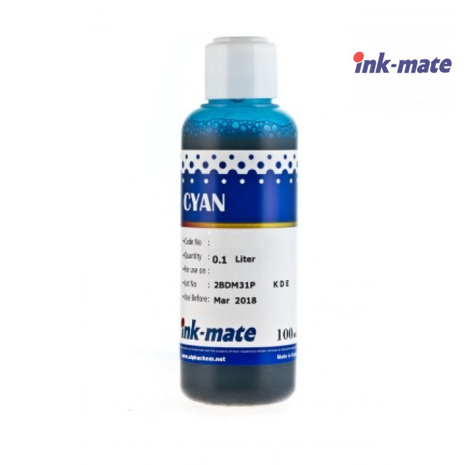 Cerneala InkMate pentru imprimante Brother 100 ml BT5000-series Cyan BIMB-500C