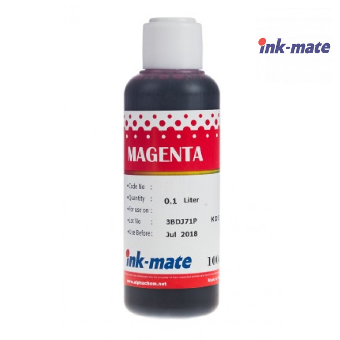 Cerneala InkMate pentru imprimante Brother 100 ml BT5000-series Magenta BIMB-500M