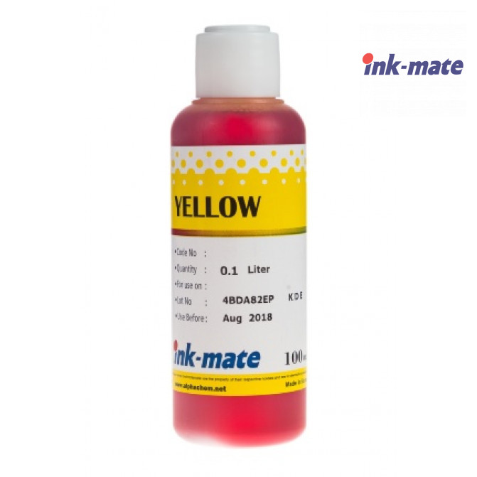 Cerneala InkMate pentru imprimante Brother 100 ml BT5000-series Yellow BIMB-500Y