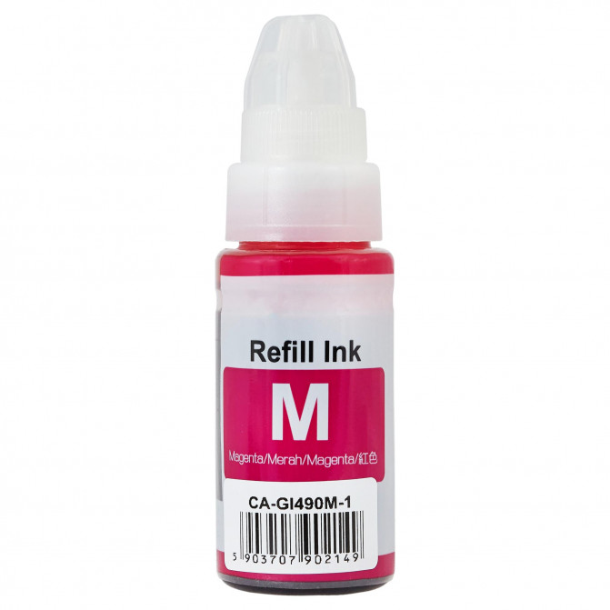 Чернила Imagine Canon GI-490 G1400/G3400 70ml Magenta