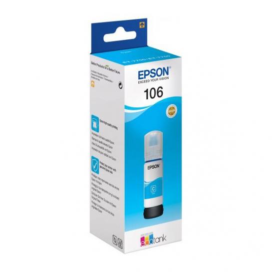 Cerneala Epson Original C13T00R240 (106) L7160/L7180 Cyan