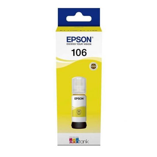 Cerneala Epson Original C13T00R440 (106) L7160/L7180 Yellow