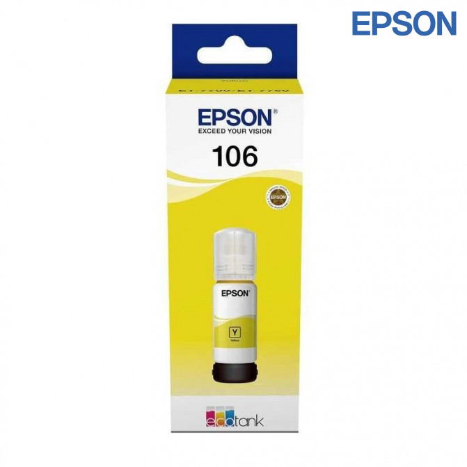 Cerneala Epson Original C13T00R440 (106) L7160/L7180 Yellow