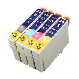 Set cartușe cu jet de cerneală Epson Stylus SX100 (T0711-14)