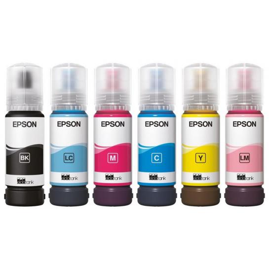 Чернила Epson Original 108 ECOTANK (8 цветов)