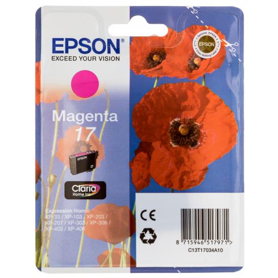 Картридж струйный Epson T1713 Magenta Original