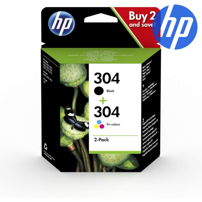 Картридж струйный HP №304 (3JB05AE) MultiPack Original