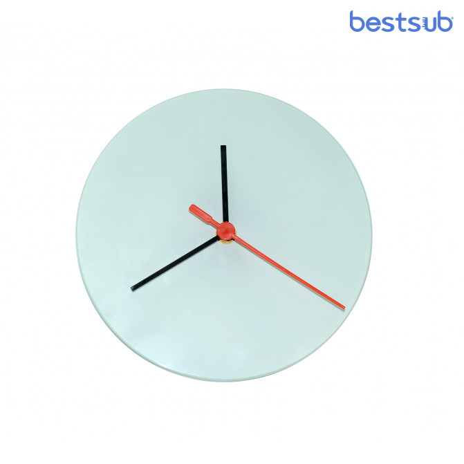 Часы стеклянные для сублимации круглые BestSub GC02 d=30cm