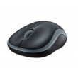 Мышь Logitech Wireless M185, Беспроводное, Черно - Серый