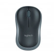 Мышь Logitech Wireless M185, Беспроводное, Черно - Серый