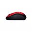 Mouse Logitech Wireless M185 Red, Optical Mouse for Notebooks, Nano receiver, Red/Black,  Retail