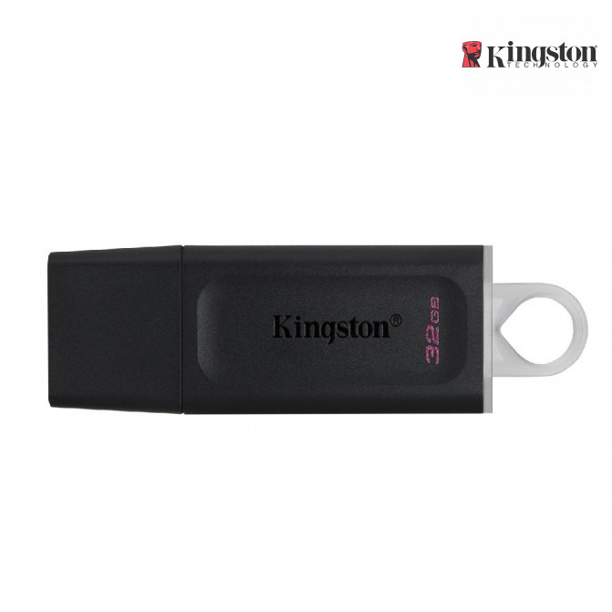 32GB USB3.2  Kingston DataTraveler Exodia Black/White, (Read 100 MByte/s, Write 12 MByte/s)