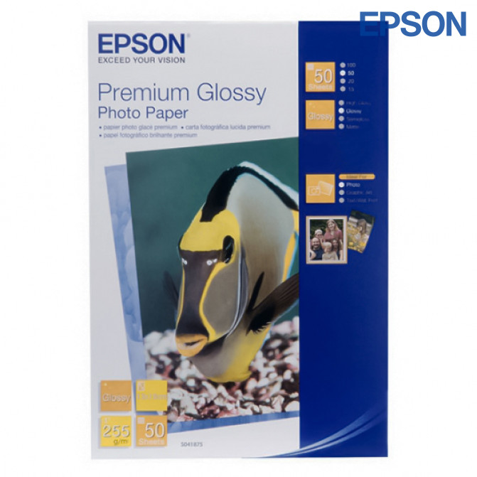 Hartie foto Epson Premium Glossy 5R 13*18 50 foi 255gr