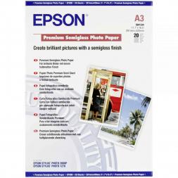 Фотобумага A3 Epson Premium 251 гр Полуглянцевая 20 листов