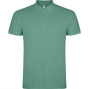 Tricou pentru bărbați Roly Polo Star Shirt Dark Mint 2XL