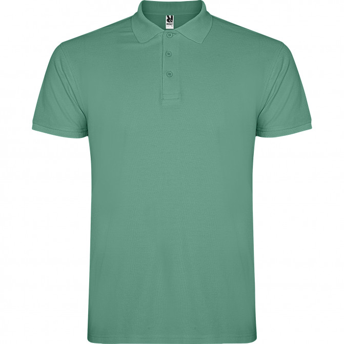 Мужская футболка Roly Polo Star Shirt Dark Mint 2XL