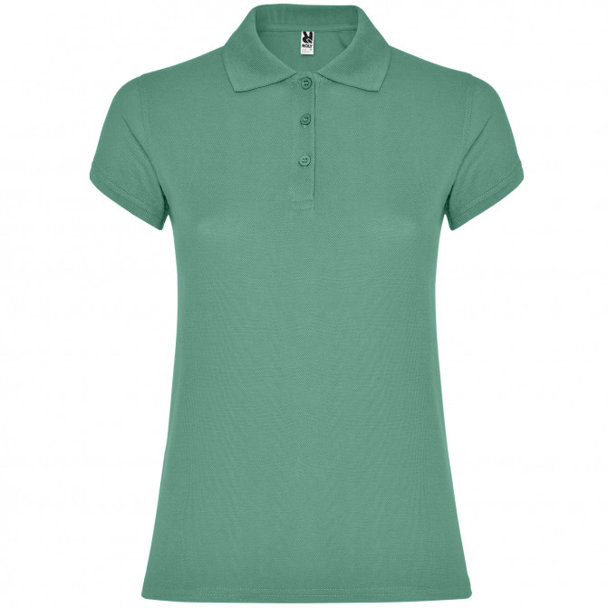 Женская футболка Roly Polo Star Shirt Dark Mint M