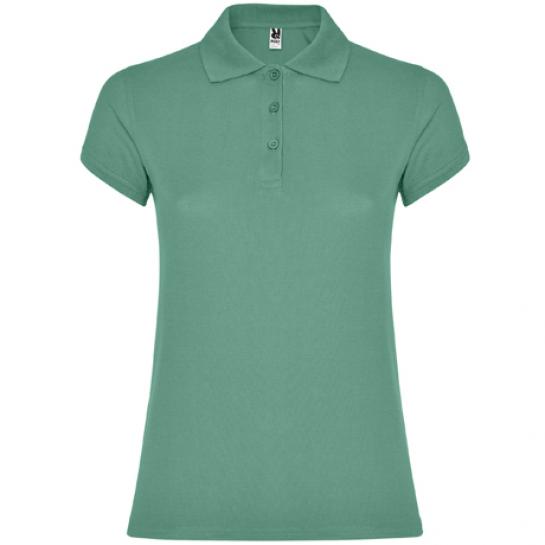 Женская футболка Roly Polo Star Shirt Dark Mint 3XL
