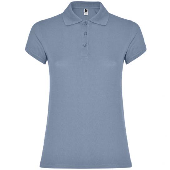 Женская футболка Roly Polo Star Shirt Zen Blue 2XL