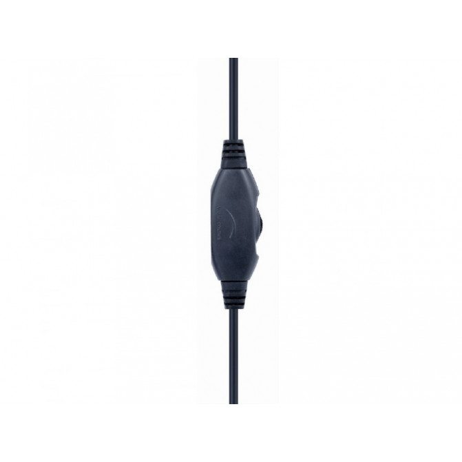 Наушники Gembird GHS-05-R, игровые с микрофоном и регулятором громкости, red-black