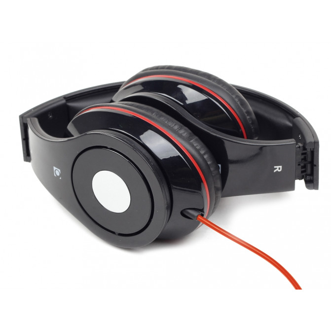 Наушники Gembird MHS-DTW-BK "Detroit", с микрофоном, Black