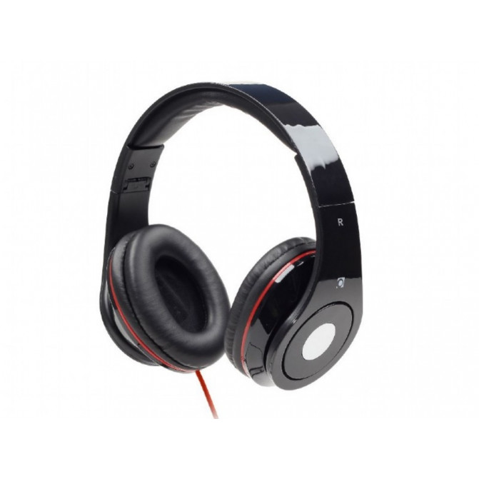 Наушники Gembird MHS-DTW-BK "Detroit", с микрофоном, Black