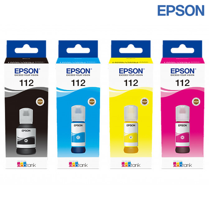 Cerneala Epson Originala 112 (4 culori)