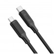 Cablu Type-C to Type-C Cable XO, PD fast charging 60W, NB-Q265B, Black