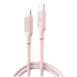 Cablu Type-C to Type-C Cable XO, PD fast charging 60W, NB-Q265B, Pink