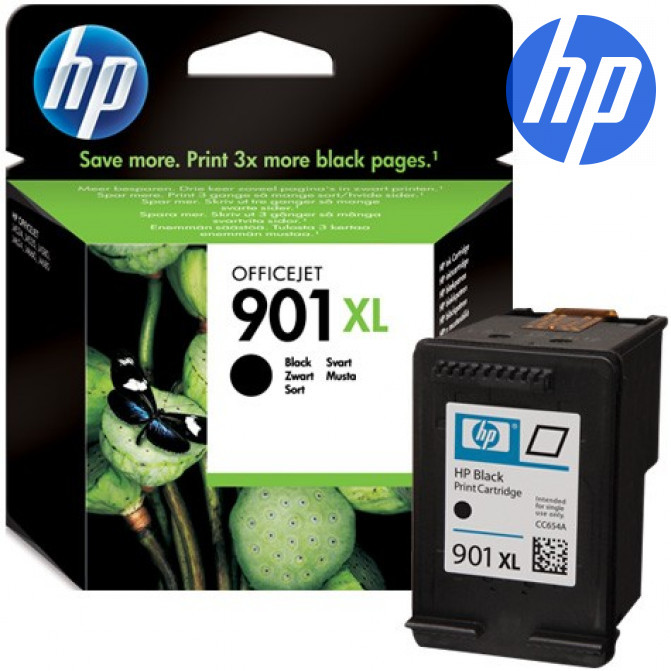 Картридж струйный HP №901XL (CC654AE) Black Original