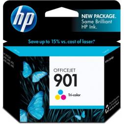 Cartuș cu jet de cerneală Original HP №901 (CC656AE) Color