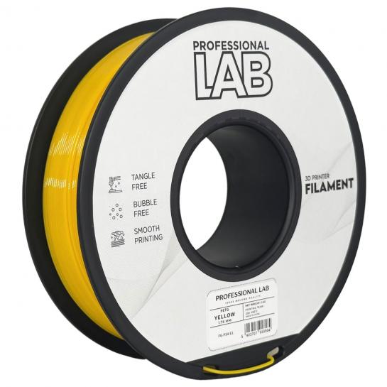 Filament pentru imprimanta 3D ProfLab  FG-P34-E1, PETG, Yellow, 1.75 mm, 1kg
