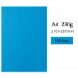 Copertine carton pentru legare A4, 230 g, Blue