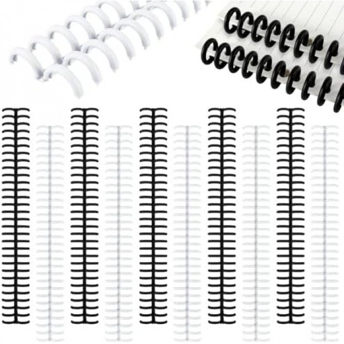 Cleme din plastic pentru legare d=12,5 mm, 100 buc., Black