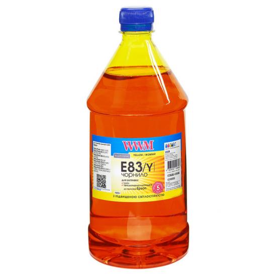 Cerneala WWM pentru imprimante Epson 1100 ml Yellow E83